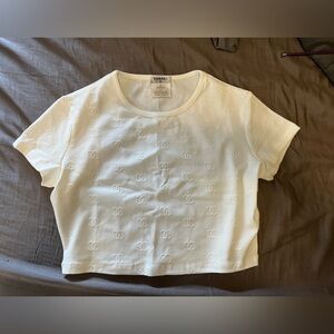 Vintage Chanel Crop Top